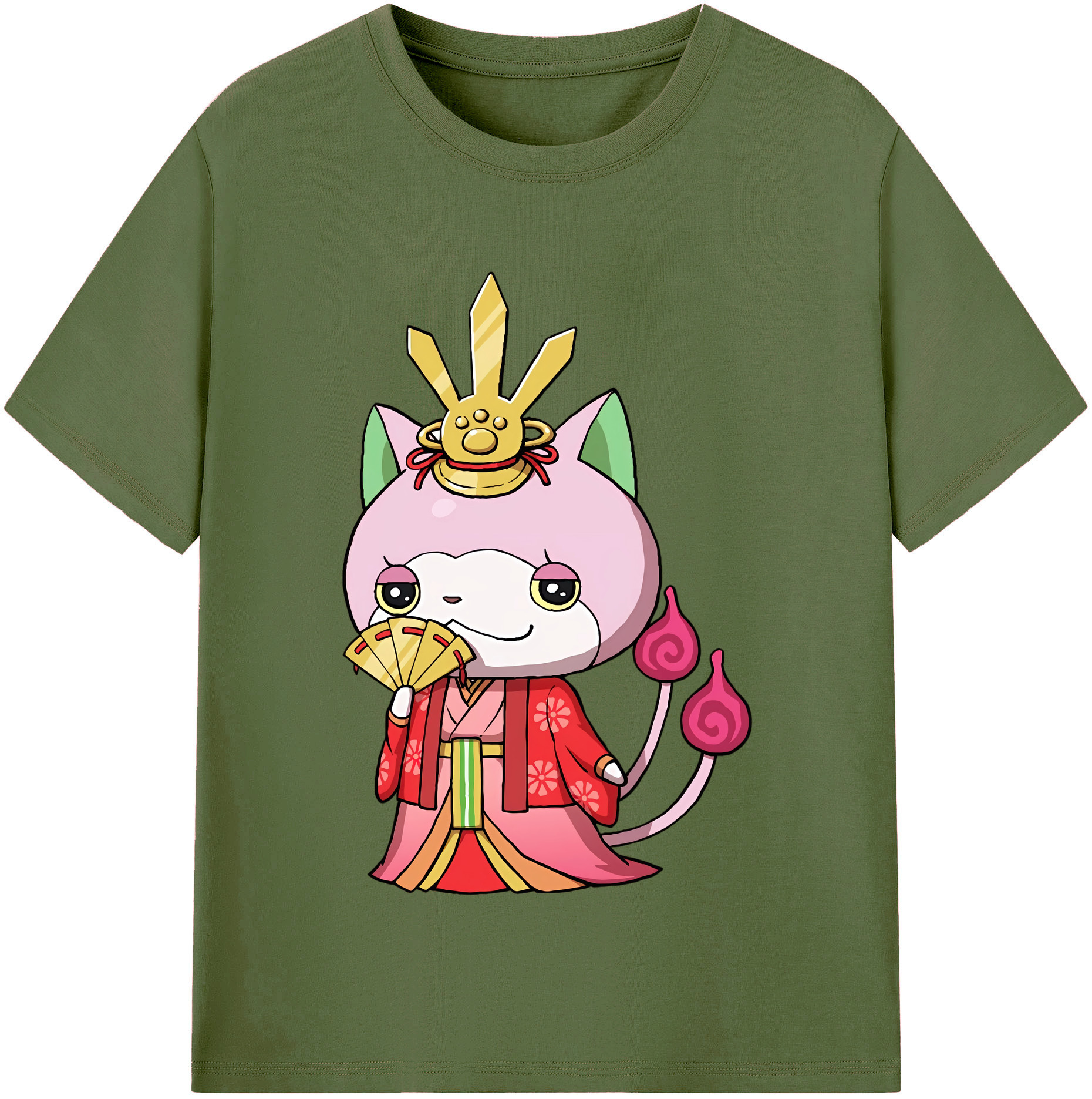 （画像用） 妖怪ウォッチ Yo-kai Watch 綿100％半袖Tシャツ（フロントプリント）